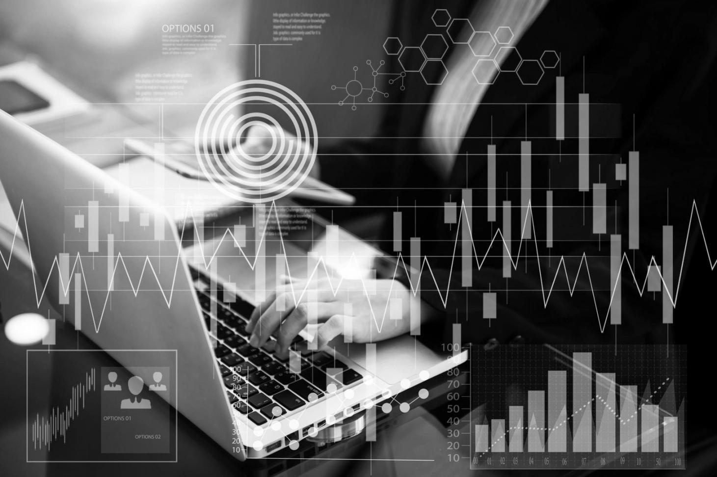 Wizualizacja analizy rynku finansowego przy użyciu narzędzi AI